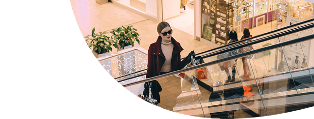 Shopping header